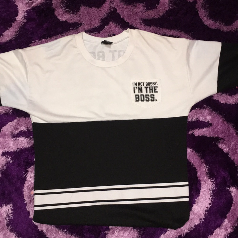 A cute black t-shirt from rue 21